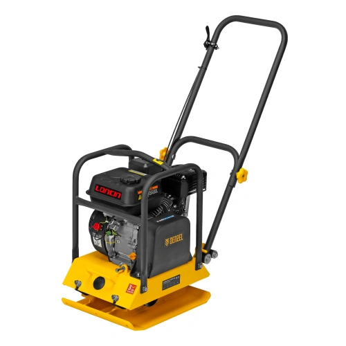 Виброплита бензиновая VC-12, 12 кН, 45*35 см, 196 см3 Denzel по ценам производителя в Челябинске с доставкой по всей России