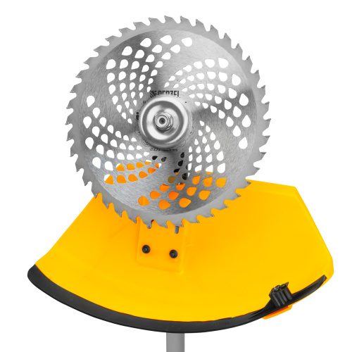 Триммер бензиновый DT-43E, 43 см3, неразъемная штанга, электростартер, состоит из 2 частей Denzel купить в Москве с доставкой по всей России | ProtosMarket.ru