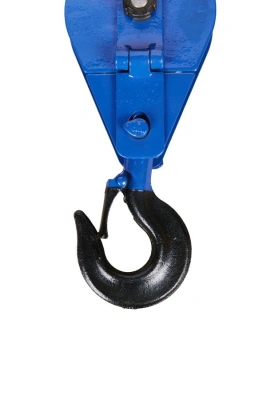 Блок монтажный однорольный с  крюком TOR 0,5 т с откидной щекой (S) по ценам производителя в Челябинске с доставкой по всей России