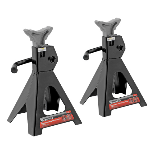 Подставки под машину регулируемые, 2 т, H подъема 275-420 мм, 2 шт Matrix по ценам производителя в Челябинске с доставкой по всей России