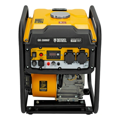 Генератор инверторный GK-3800iF, 3,8 кВт, 230 В, ручной старт DENZEL по ценам производителя в Челябинске с доставкой по всей России