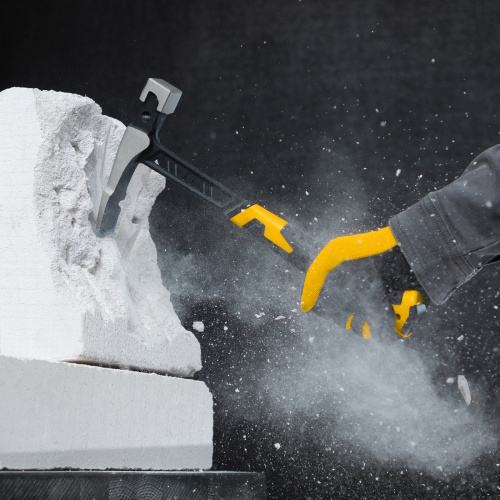 Молоток каменщика 680 г, цельнокованый, двухкомпонентная обрезиненная рукоятка Denzel по ценам производителя в Челябинске с доставкой по всей России