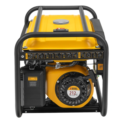 Генератор бензиновый PS 33, 3.3 кВт, 230 В, 15 л, ручной стартер Denzel по ценам производителя в Челябинске с доставкой по всей России