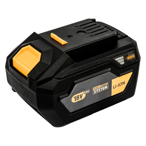 Батарея аккумуляторная B-18-6.0, Li-Ion, 18 В, 6,0 Ач Denzel по ценам производителя в Челябинске с доставкой по всей России