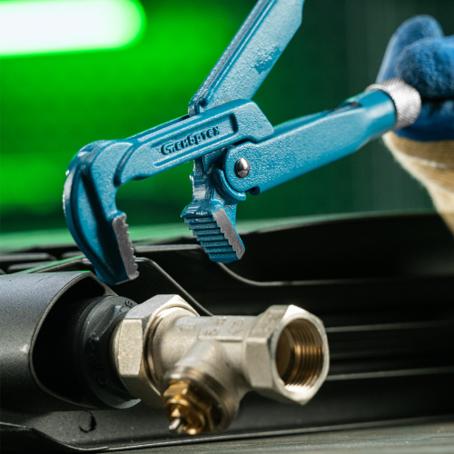 Ключ трубный рычажный №0, 3/4", литой, тип "L" Сибртех по ценам производителя в Челябинске с доставкой по всей России