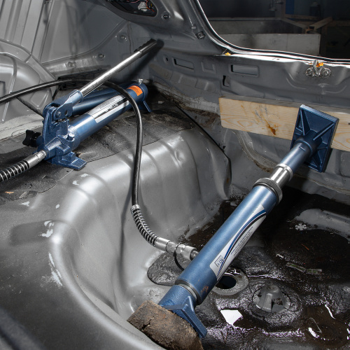 Растяжка гидравлическая, 10 т, набор из 17 предметов, 7 сменных насадок, в металлическом кейсе Stels по ценам производителя в Челябинске с доставкой по всей России