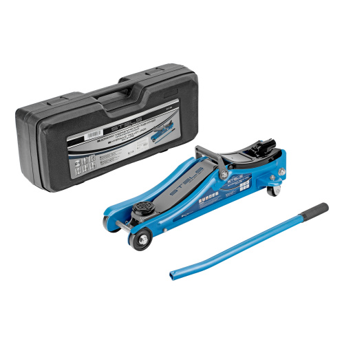 Домкрат гидравлический подкатной в пластиковом кейсе, 2 т, Low Profile, 80-380 мм Stels по ценам производителя в Челябинске с доставкой по всей России