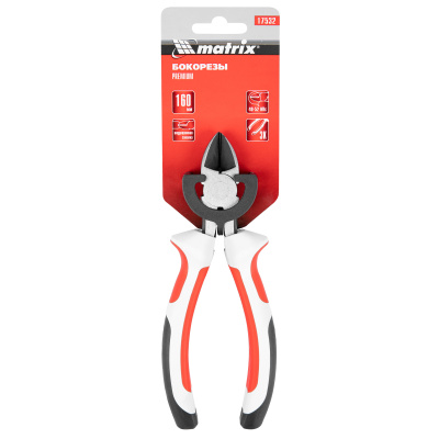 Бокорезы Premium, 160 мм, трехкомпонентные рукоятки Matrix по ценам производителя в Челябинске с доставкой по всей России