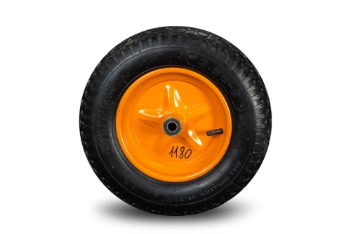 Колесо пневматическое резиновое 370 мм 3.50-8 (подшипник 16 мм) по ценам производителя в Челябинске с доставкой по всей России