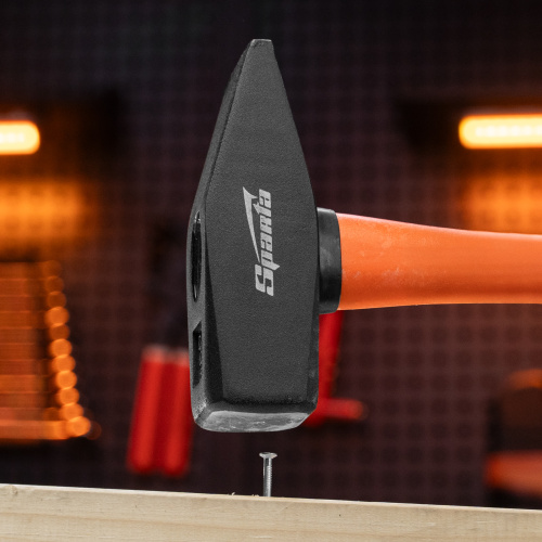 Молоток слесарный, 1500 г, фибергласовая обрезиненная рукоятка Sparta по ценам производителя в Челябинске с доставкой по всей России