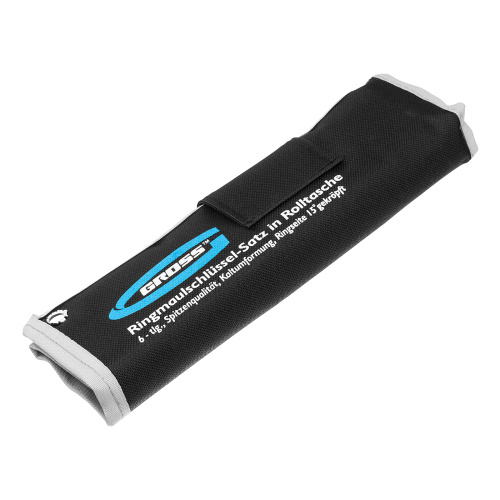 Набор ключей комбинированных 8-17 мм, 6 шт, CrV, холодный штамп Gross по ценам производителя в Челябинске с доставкой по всей России