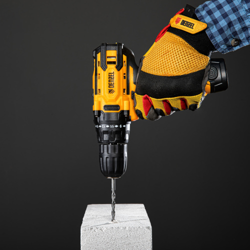 Дрель-шуруповерт аккумуляторная CDL-12CB, Li-Ion, 12 В, 1 акк. Denzel по ценам производителя в Челябинске с доставкой по всей России