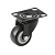 Колесо мебельное поворотное SCZ 25 50 мм (черный) по ценам производителя в Челябинске с доставкой по всей России