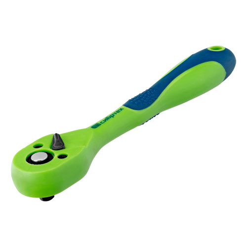 Ключ-трещотка 1/4", CrV, 72 зуба, с быстрым сбросом Сибртех по ценам производителя в Челябинске с доставкой по всей России