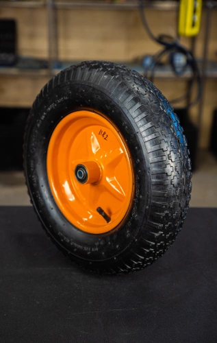 Колесо пневматическое резиновое 387 мм 4.00-8 (подшипник 12 мм) по ценам производителя в Челябинске с доставкой по всей России