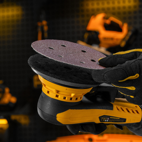 Машина шлифовальная орбитальная бесщет OS-150-BL, 350 Вт, 4000-10000 об/мин Denzel по ценам производителя в Челябинске с доставкой по всей России