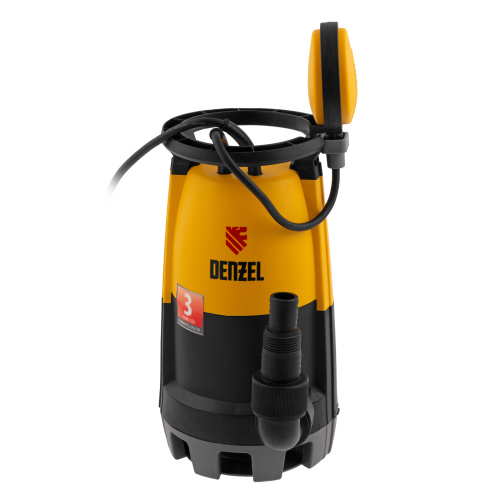 Дренажный насос для чистой и грязной воды DP-600S, 600 Вт, напор 7 м, 13000 л/ч Denzel по ценам производителя в Челябинске с доставкой по всей России