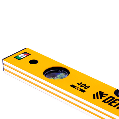 Уровень алюминиевый, 400 мм, фрезерованный, 3 глазка Denzel по ценам производителя в Челябинске с доставкой по всей России