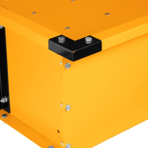 Прицеп для мотоблока TT-500, оцинк., груз. 500 кг, рег. сцепка, колеса 4.00-10, в упаковке Denzel по ценам производителя в Челябинске с доставкой по всей России