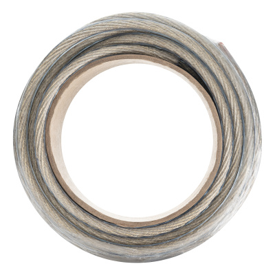 Трос металлополимерный прозрачный ПР-8.0, толщина 8.0 мм, моток 20 метров Сибртех по ценам производителя в Челябинске с доставкой по всей России