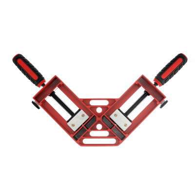 Струбцина угловая, быстрозажимная, 65/65 мм, двухкомпонентные обрезиненные рукоятки Matrix по ценам производителя в Челябинске с доставкой по всей России