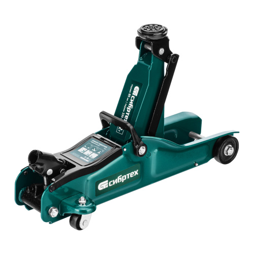Домкрат гидравлический подкатной, 2 т, 85-330 мм, низкий подхват, в пласт. кейсе Сибртех по ценам производителя в Челябинске с доставкой по всей России