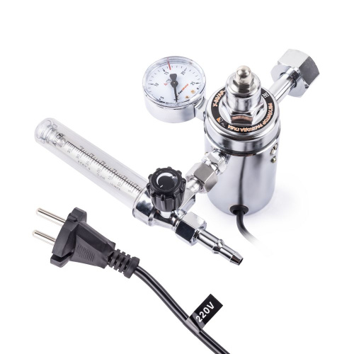 Регулятор расхода газа У-30/АР-40-1P-230В (универсальный, 1 манометр, подогреватель, латунь) по ценам производителя в Челябинске с доставкой по всей России