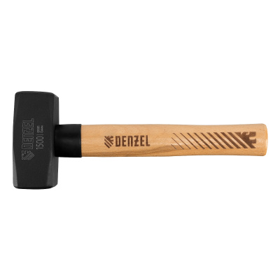 Кувалда, 1500 г, кованая головка, буковая рукоятка Denzel по ценам производителя в Челябинске с доставкой по всей России