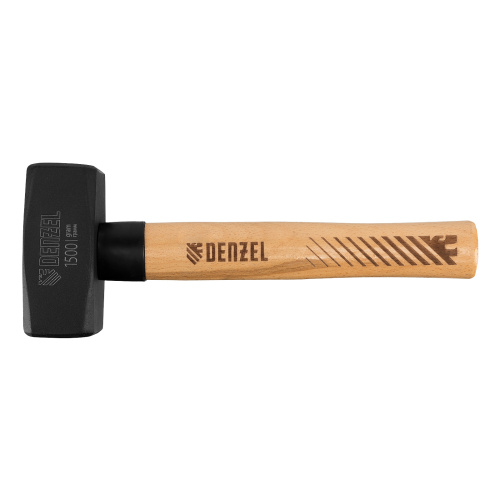 Кувалда, 1500 г, кованая головка, буковая рукоятка Denzel по ценам производителя в Челябинске с доставкой по всей России