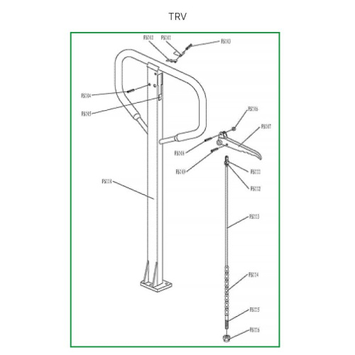 Ручка в сборе для TRV по ценам производителя в Челябинске с доставкой по всей России