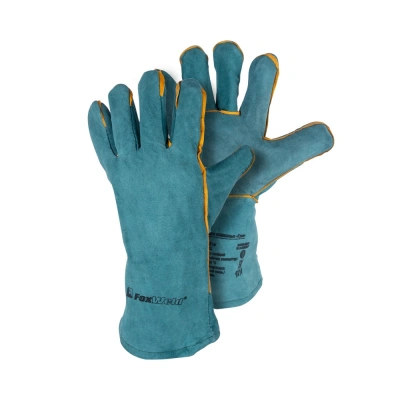 Краги спилковые Грин FoxWeld по ценам производителя в Челябинске с доставкой по всей России