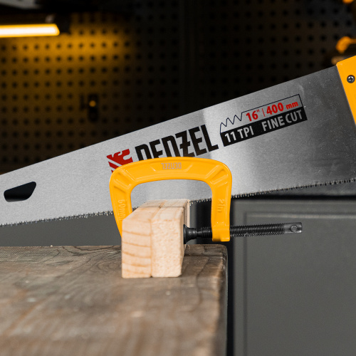 Струбцина G-образная, усиленная, 50 мм Denzel по ценам производителя в Челябинске с доставкой по всей России