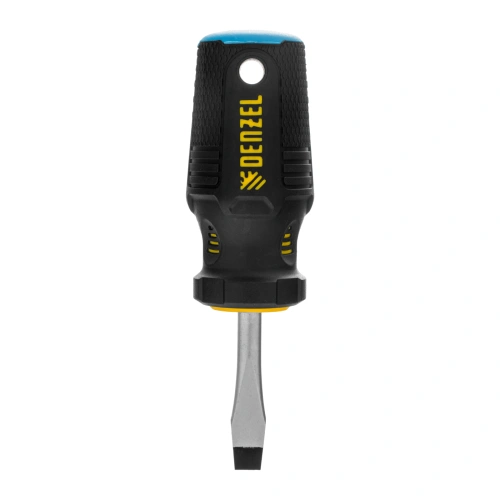 Отвертка, SL6x38 мм, S2, 3к рукоятка Denzel по ценам производителя в Челябинске с доставкой по всей России