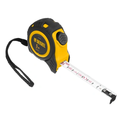 Рулетка 5м х 25мм, обрезиненный корпус, автоматическая фиксация Denzel по ценам производителя в Челябинске с доставкой по всей России
