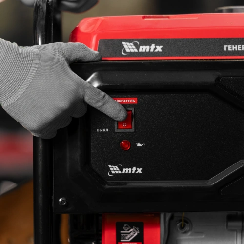 Генератор бензиновый RS-4000, 3,3 кВт, 230В, ручной стартер MTX по ценам производителя в Челябинске с доставкой по всей России