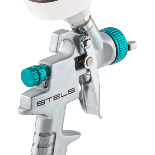 Краскораспылитель AG 810 HVLP, гравитационный, сопло 0.8 мм и 1 мм Stels по ценам производителя в Челябинске с доставкой по всей России