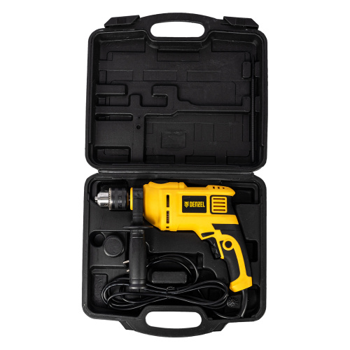 Дрель ударная ID-650, 650 Вт, 0-3000 об/мин, 48000 уд/мин Denzel по ценам производителя в Челябинске с доставкой по всей России