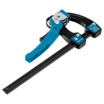 Струбцина реечная быстрозажимная 8, металлический корпус, рычажный храповой механизм, 200 мм Gross по ценам производителя в Челябинске с доставкой по всей России