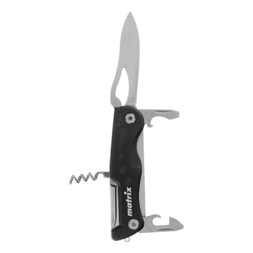 Нож многофункциональный, 7 функций, в чехле, 107 мм Matrix по ценам производителя в Челябинске с доставкой по всей России