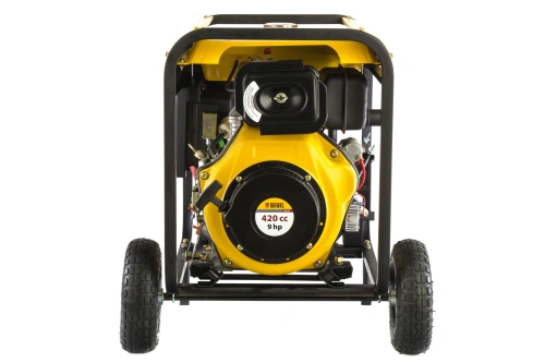 Генератор дизельный DD6300Е, 5.0 кВт, 220 В/50 Гц, 15 л, электростартер Denzel по ценам производителя в Челябинске с доставкой по всей России