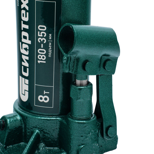 Домкрат гидравлический бутылочный, 8 т, 180-350 мм Сибртех купить в Москве с доставкой по всей России | ProtosMarket.ru