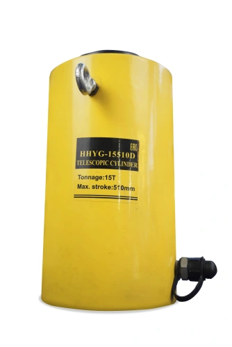 Домкрат гидравлический телескопический TOR ДТ15Г510 15 т (3 уровня) по ценам производителя в Челябинске с доставкой по всей России