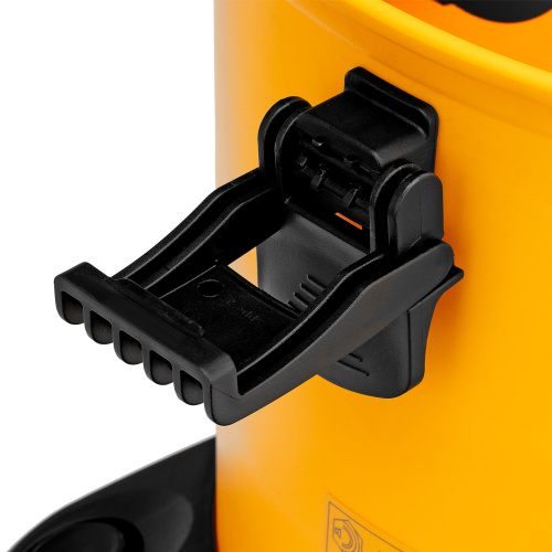 Пылесос строительный RVC20, 1400 Вт, бак 20 л, шланг 3 м, розетка с автосинхр. Denzel по ценам производителя в Челябинске с доставкой по всей России