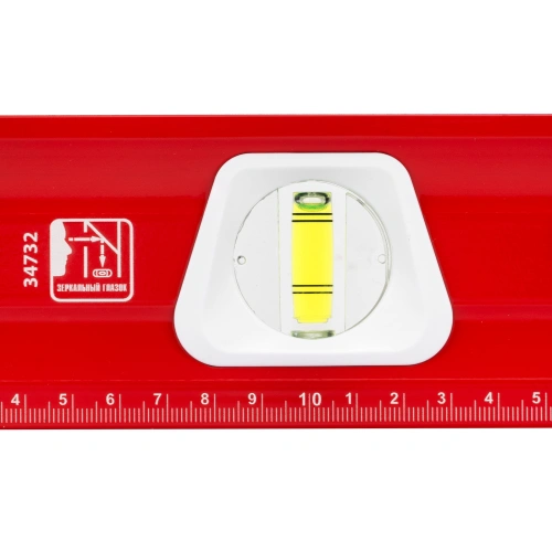 Уровень алюминиевый, магнит, фрезерованный, 3 глазка (1 зеркальный) двухкомпонентные рукоятки, 800 мм Matrix по ценам производителя в Челябинске с доставкой по всей России