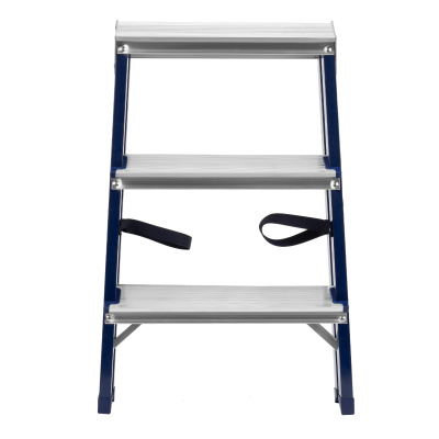 Стремянка двусторонняя 3 ступени, стальная, Сибртех по ценам производителя в Челябинске с доставкой по всей России