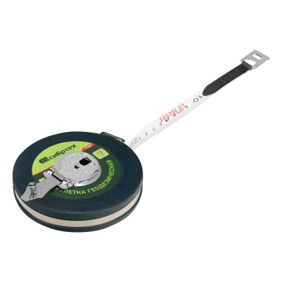 Рулетка геодезическая 10 м х 13 мм, закрытый корпус, фибергласовая лента Сибртех по ценам производителя в Челябинске с доставкой по всей России