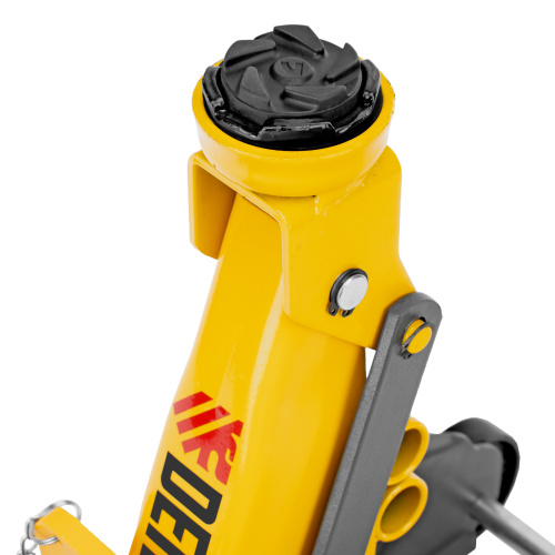 Домкрат гидравлический подкатной с фиксатором, 2 т, 130-330 мм Denzel по ценам производителя в Челябинске с доставкой по всей России