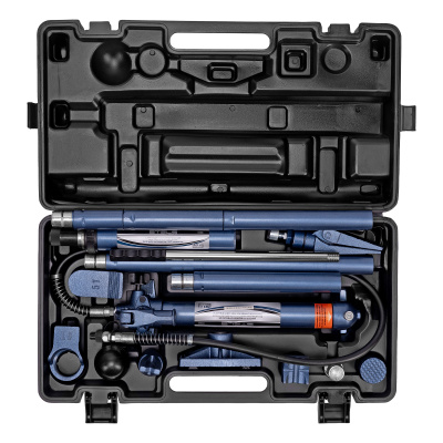 Растяжка гидравлическая, 10 т, набор из 17 предметов, 7 сменных насадок, в пластиковом кейсе Stels по ценам производителя в Челябинске с доставкой по всей России