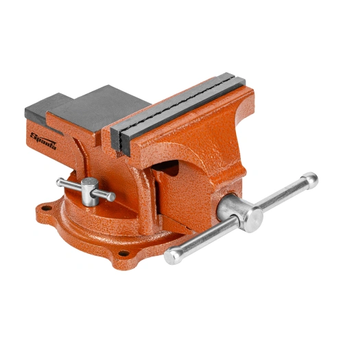 Тиски слесарные, 125 мм, поворотные, с наковальней Sparta по ценам производителя в Челябинске с доставкой по всей России