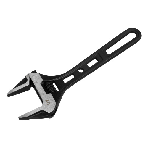 Ключ разводной, 200 мм, CrV, кованый Denzel по ценам производителя в Челябинске с доставкой по всей России